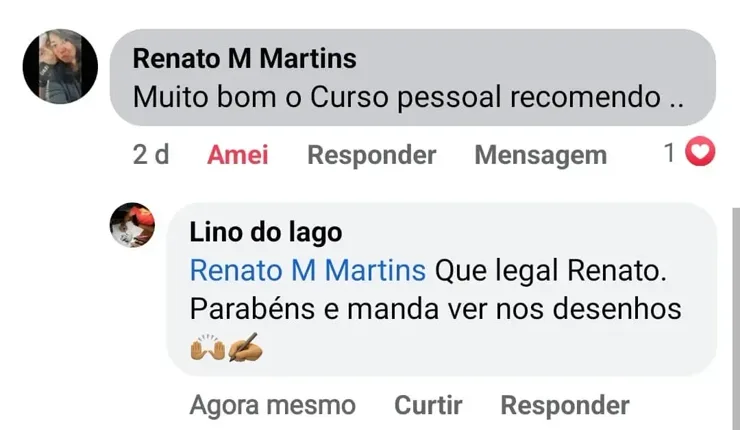 Depoimento de quem comprou o curso