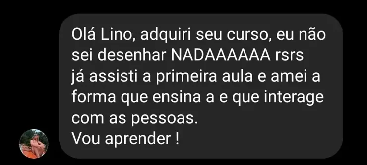 Depoimento de quem comprou o curso