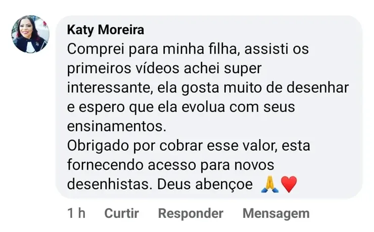 Depoimento de quem comprou o curso
