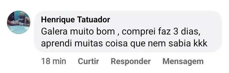 Depoimento de quem comprou o curso