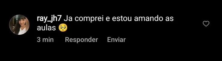 Depoimento de quem comprou o curso